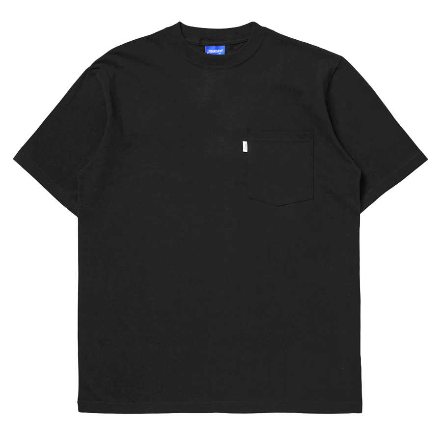 Insurgent Heavyweight Tshirt Kaos Polos Pocket Boxy Fit 16s (size L black)